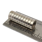 10 Stück N35 10x3mm starker Scheibenmagnet mit 3mm Loch Seltene Erden Neodym Magneten